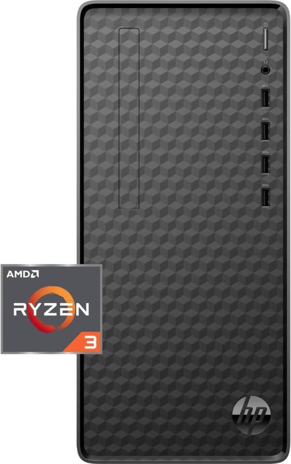 61O-WauWKlL._AC_SL1474_.jpg HP Business Desktop Computer Tower PC (AMD Ryzen 3 5300G, 32GB RAM, 1TB PCIe SSD, AMD Radeon Graphics, WiFi, Bluetooth, RJ-45, Air Cooling CPU Cooler, Win 11 Pro) w/Dockztorm Dock