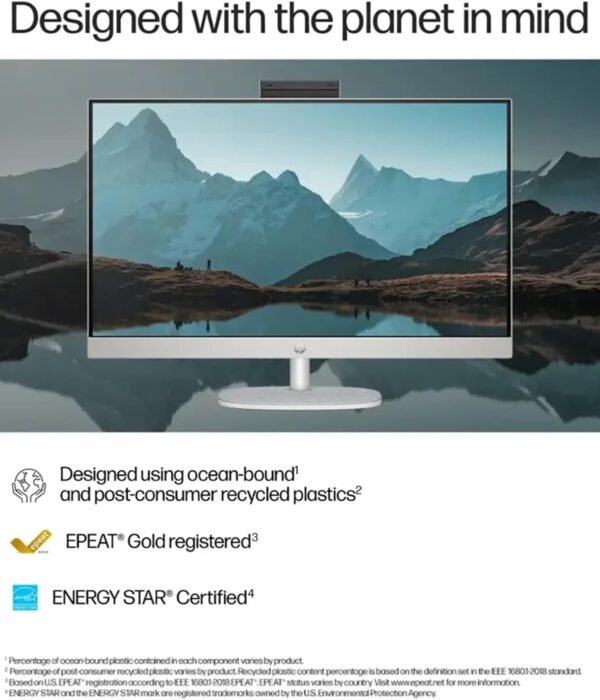 61OKAzHGSL._AC_SL1500_.jpg HP All-in-One Desktop - 27'' FHD Touchscreen Computer, Windows 11 Pro, Intel 12-core Ultra 7 155U(Beats i7-1355U), Wi-Fi 6, Bluetooth, Adjustable Height, Anti-Glare (16GB RAM | 1TB SSD)