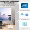 NIMO Mini PC Desktop, 16GB RAM 1TB SSD 12th Gen N100(Beat i3 1115G4) Mini Desktop Computers with USB3.2 BT5.2 WiFi 6, 4K Triple-Monitor Display Micro Computer for Student Home Office