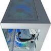 ViprTech Stryker 4.0 Liquid-Cooled PC - AMD Ryzen 7 (4.4GHz Turbo), RTX 4060 8GB, 32GB DDR4 3200, 1TB NVMe SSD, 700W PSU, WiFi BT, Win 11 Pro, RGB, Gaming Desktop Computer Prebuilt, White