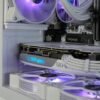 ViprTech Stryker 4.0 Liquid-Cooled PC - AMD Ryzen 7 (4.4GHz Turbo), RTX 4060 8GB, 32GB DDR4 3200, 1TB NVMe SSD, 700W PSU, WiFi BT, Win 11 Pro, RGB, Gaming Desktop Computer Prebuilt, White