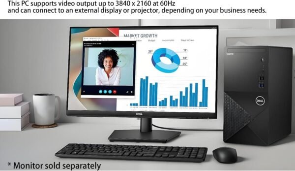 61XLsTJ6F7L._AC_SL1500_.jpg Dell Vostro 3910 Business Desktop Computer | 12th Gen Intel i9-12900K (up to 5.2GHz) | 64GB RAM | 2TB PCIe SSD | HDMI | DisplayPort | Wi-Fi | Bluetooth | Keyboard and Mouse | Windows 11 Pro