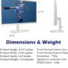 HP All-in-One Computer - 21.5'' FHD Anti-Glare Display, Home Desktop PC, Win 11 Pro, Wired KB & Mouse, Wi-Fi 6, Bluetooth, Intel Celeron J4025, HD Webcam (32GB RAM | 1TB SSD)