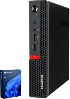 Lenovo ThinkCentre M625q Tiny Business MFF Desktop, Dual Core A4 Lenovo ThinkCentre M625q Tiny Business MFF Desktop, Dual Core A4 9120C, 16GB RAM, 256GB SSD, DP, Type-C, Support 2-Monitor 4K, RJ-45, Wi-Fi, Windows 11 Pro, Black, for Home Office & Corporate
