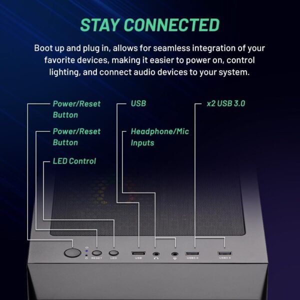 61ez-qtdlPL._AC_SL1000_.jpg Skytech Gaming Nebula Gaming PC Desktop – AMD Ryzen 5 3600 3.6 GHz, NVIDIA GTX 1650, 500GB NVME SSD, 16GB DDR4 RAM 3200, 600W Gold PSU, 11AC Wi-Fi, Windows 11 Home 64-bit,Black