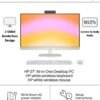 61w0MQ1ZL._AC_SL1500_.jpg HP All-in-One Desktop - 27'' FHD Touchscreen Computer, Windows 11 Pro, Intel 12-core Ultra 7 155U(Beats i7-1355U), Wi-Fi 6, Bluetooth, Adjustable Height, Anti-Glare (16GB RAM | 1TB SSD)