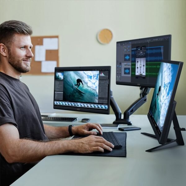 acer Aspire C27-1800-UR12 AIO Desktop | 27 Inch Full HD IPS Display | Intel Core i5-12450H | UHD Graphics | 16GB DDR4 | 1TB PCIe Gen 4 SSD | Wireless Wi-Fi 6E | Wireless Keyboard & Mouse