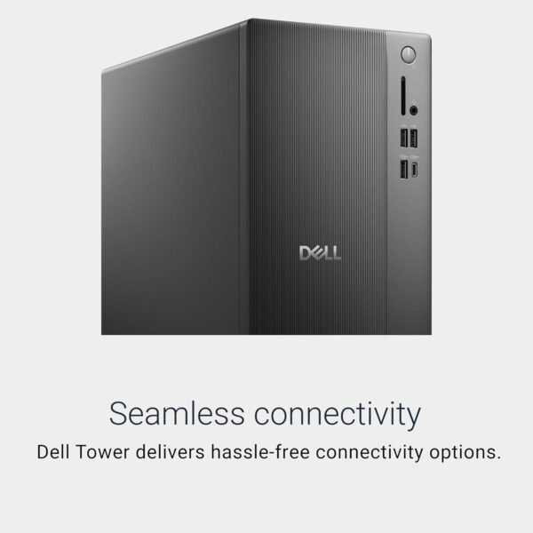 Dell 2025 ECT1250 Business Desktop - Intel Ultra 5-225, (10 Core Processor 10 Threads), 32GB DDR5 Memory, 1TB PCIe SSD, Ultra-Quiet Design, Dual 4K Monitor Support, Keyboard and Mouse, Windows 11