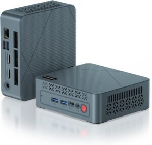 E3 Mini PC, Intel Twin Lake N150 (Turbo 3.6GHz) Mini E3 Mini PC, Intel Twin Lake N150 (Turbo 3.6GHz) Mini Computers, 16GB DDR4 RAM 512GB M.2 SSD Desktop Computers, 4K Dual HDMI, Type-C, WiFi 5, BT 5.0, Micro Desktop PC for Office