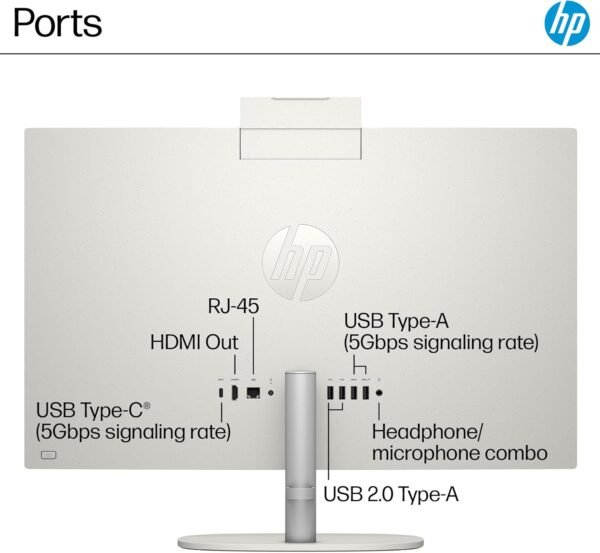 710Vy8RoLHL._AC_SL1500_.jpg HP 27 inch All-in-One Desktop PC, FHD Display, AMD Ryzen 7 7730U, 32 GB RAM, 1 TB SSD, AMD Radeon Graphics, Windows 11 Home, 27-cr0012 (2024)