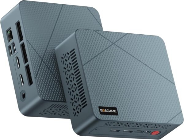 Mini PC E3, Intel Twin Lake N150 Mini Computers Full-Featured USB-C, 16GB DDR4 RAM, 512GB NVMe SSD, 4K Triple Display, 2.5G Gigabit Ethernet Desktop Computers for Office Business