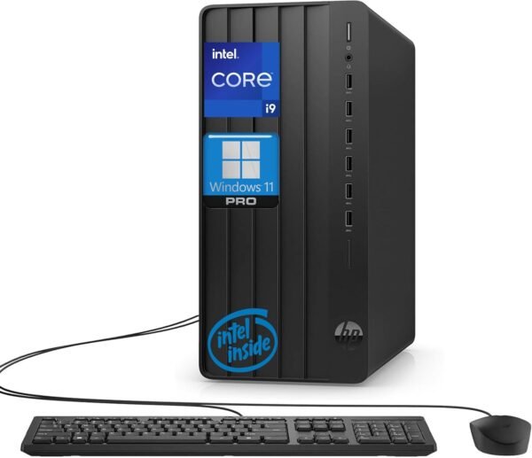 HP Pro Tower 290 G9 Business Desktop Computer, Latest 12th HP Pro Tower 290 G9 Business Desktop Computer, Latest 12th Gen Intel Core i9-12900K, 32GB RAM, 1TB SSD, Dual-Monitor Support (HDMI + VGA), WiFi, RJ-45, Wired KB& Mouse, Windows 11 Pro