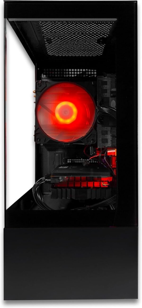 SAAV X1 Prebuilt Gaming PC Desktop with i5 3.4GHz CPU, 16GB RAM, GEFORCE GTX 750 GDDR5 GPU, 512GB NVME, WiFi 6, Bluetooth, Win 10, Mouse Keyboard, PC Gaming Computer Desktop, 1-Year Warranty