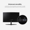 Samsung 27" Essential S3 (S36GD) Series FHD 1800R Curved Computer Monitor, 100Hz, Game Mode, Advanced Eye Comfort, HDMI and D-sub Ports, LS27D366GANXZA, 2024