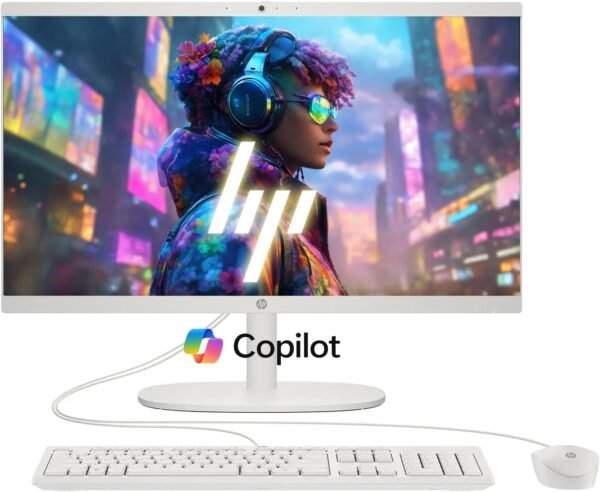 HP 22" All-in-One Desktop PC • 32GB RAM • 1TB HP 22" All-in-One Desktop PC • 32GB RAM • 1TB SSD • Intel Efficient Dual-Core CPU • Windows 11 • Wi-Fi 6 • HDMI • Type-C • HD Webcam • Keyboard & Mouse Included – for Everyday Tasks & Study