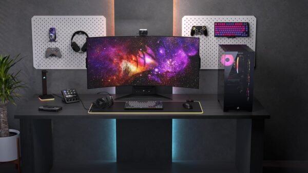 71BCA1mhwbL._AC_SL1500_.jpg Corsair Vengeance i7500 Gaming PC – Liquid Cooled Intel Core i9-14900KF CPU – NVIDIA GeForce RTX 5080 GPU – 32GB Vengeance RGB DDR5 Memory – 2TB M.2 SSD – Black