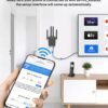 WiFi to Ethernet Adapter Wireless Bridge - AC1200 5G/2.4G Dual Band Wireless Ethernet Adapter LAN Rj45 Port Convert Wired Device to WiFi to Wired ethernet for Printer