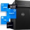 Dell Precision 3630 Tower Desktop Computer | Intel i7-8700 (3.4) Dell Precision 3630 Tower Desktop Computer | Intel i7-8700 (3.4) | 32GB DDR4 RAM | 1TB SSD Solid State | Windows 11 Professional | Home or Office PC (Renewed)