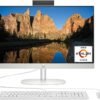 HP 23.8 inch All-in-One Desktop PC, FHD Display, AMD Athlon HP 23.8 inch All-in-One Desktop PC, FHD Display, AMD Athlon Silver 7120U, 8 GB RAM, 256 GB SSD, AMD Radeon Graphics, Windows 11 Home, 24-cr0110 (2023)