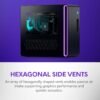 Alienware Aurora Gaming Desktop ACT1250 - Intel Core Ultra 9 285 Processor, Liquid Cooled, NVIDIA GeForce RTX 5080, 32GB DDR5 RAM, 1TB SSD, 1000W Platinum Rated PSU, Win 11 Home - Clear Panel