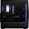 71Hmx24RfgL._AC_SL1500_.jpg iBUYPOWER Slate MESH Gaming PC Desktop Computer Intel Core i7 14700F CPU, NVIDIA GeForce RTX 5070 12GB GPU, 32GB DDR5 RGB 5200MHz RAM, 1TB NVMe SSD, Windows 11 Home, Keyboard and Mouse - SMI7N5701