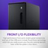 Alienware Aurora Gaming Desktop ACT1250 - Intel Core Ultra 9 285 Processor, Liquid Cooled, NVIDIA GeForce RTX 5080, 32GB DDR5 RAM, 1TB SSD, 1000W Platinum Rated PSU, Win 11 Home - Clear Panel