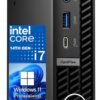 Dell OptiPlex 7020 MFF 7000 Micro Form Factor Mini Business Desktop Computer, 14th Gen Intel 20-Core i7-14700T up to 5.2GHz, 32GB DDR5 RAM, 1TB PCIe SSD, WiFi 6, DisplayPort, HDMI, Windows 11 Pro