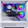 Skytech Gaming Azure 3 Desktop PC, Ryzen 7 9700X 3.8 GHz (5.5GHz), NVIDIA RTX 4060 8GB, 1TB NVMe SSD, 16GB DDR5 RAM 6000, 650W Gold PSU, 360mm ARGB AIO, Wi-Fi, Win 11