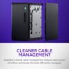 Alienware Aurora Gaming Desktop ACT1250 - Intel Core Ultra 9 285 Processor, Liquid Cooled, NVIDIA GeForce RTX 5080, 32GB DDR5 RAM, 1TB SSD, 1000W Platinum Rated PSU, Win 11 Home - Clear Panel
