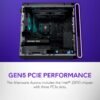 Alienware Aurora Gaming Desktop ACT1250 - Intel Core Ultra 9 285 Processor, Liquid Cooled, NVIDIA GeForce RTX 5080, 32GB DDR5 RAM, 1TB SSD, 1000W Platinum Rated PSU, Win 11 Home - Clear Panel