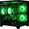 Gaming PC Desktop Computer,Intel Core i5 14400F Gaming Computer RTX Gaming PC Desktop Computer,Intel Core i5 14400F Gaming Computer RTX 4060,32GB DDR4 RAM 1TB SSD,ARGB Fan,Prebuilt Gaming PC Tower for Office