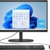 HP 21.45 inch All-in-One Desktop PC, FHD Display, Intel Processor HP 21.45 inch All-in-One Desktop PC, FHD Display, Intel Processor N100, 8 GB RAM, 256 GB SSD, Intel UHD Graphics, Windows 11 Home, Jet Black, 22-dg0220 (2025)