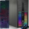 HP Gaming PC Desktop Computer - Intel Quad I7-6700 up to 4.0GHz, GeForce GTX 1660S 6G, 32GB DDR4 Memory, 128G SSD + 3TB, RGB Keyboard & Mouse, WiFi & BT 5.0, Win 11 Pro (Renewed)