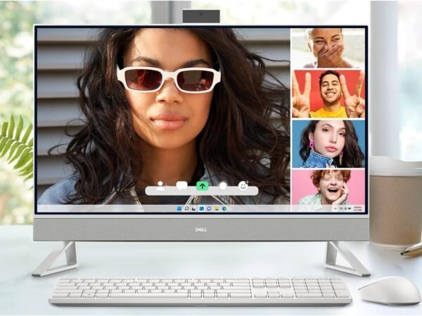 Dell All-in-One Desktop Computer PC, Inspiron 27" FHD IPS Touchscreen PC, Intel 10-Core 7-150U, NVIDIA GeForce MX570A, 32GB RAM, 2TB SSD, Wi-Fi 6E, Windows 11 Pro & Free MS Office & External DVD Drive