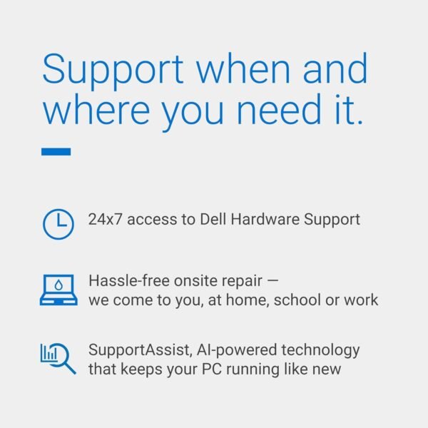 71uW-8IoUkL._AC_SL1500_.jpg Dell Inspiron 5430 All in One Desktop - 23.8-inch FHD (1920 x 1080) Display, Intel Core 5-120U, 8GB DDR4 RAM, 512GB SSD, Intel Graphics, Windows 11 Home, Onsite & Migrate Service - White