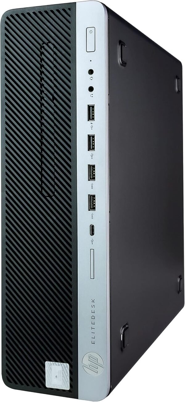 HP EliteDesk 800G4 Desktop Computer | Hexa Core Intel i5 (3.2) | 32GB DDR4 RAM | 1TB SSD Solid State | Windows 11 Professional | Home or Office PC (Renewed)