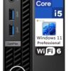 Dell OptiPlex 7000 7010 MFF 1.2L Micro Form Factor Business Dell OptiPlex 7000 7010 MFF 1.2L Micro Form Factor Business Desktop Computer, Intel Hexa-Core i5-12500T (Beat i7-11700T), 16GB DDR4 RAM, 512GB PCIe SSD, WiFi 6, Bluetooth, Windows 11 Pro