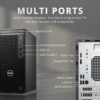 Dell OptiPlex 3000 Tower Business Desktop, Intel i5-12500 Processor, 64GB RAM, 2TB PCIe SSD, Ethernet, WiFi Adapter, KB& Mouse, DVDRW, Windows 11 Pro, Black
