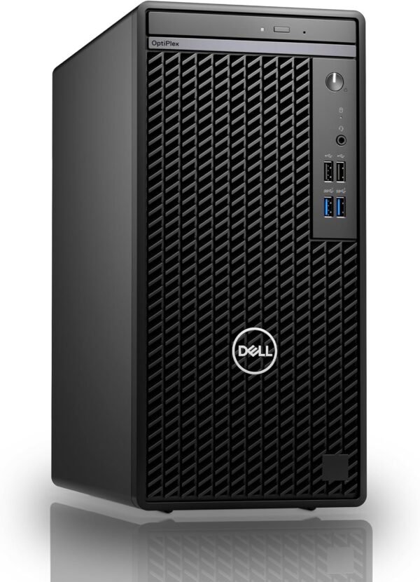 Dell OptiPlex 3000 Tower Business Desktop, Intel i5-12500 Processor, 64GB RAM, 2TB PCIe SSD, Ethernet, WiFi Adapter, KB& Mouse, DVDRW, Windows 11 Pro, Black