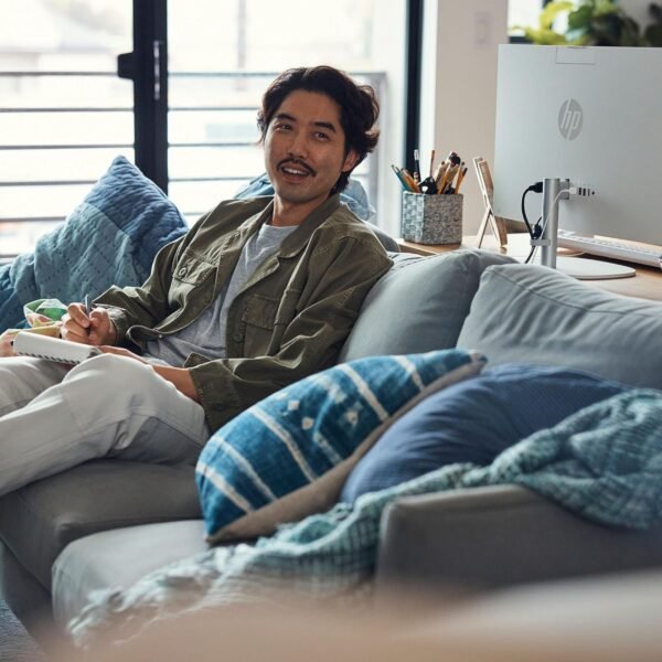 815InqxedgL._AC_SL1500_.jpg HP 23.8 inch All-in-One Desktop PC, FHD Display, AMD Athlon Silver 7120U, 8 GB RAM, 256 GB SSD, AMD Radeon Graphics, Windows 11 Home, 24-cr0110 (2023)