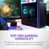 Alienware Aurora Gaming Desktop ACT1250 - Intel Core Ultra 9 285 Processor, Liquid Cooled, NVIDIA GeForce RTX 5080, 32GB DDR5 RAM, 1TB SSD, 1000W Platinum Rated PSU, Win 11 Home - Clear Panel