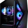 81LkSN2prsL._AC_SL1500_.jpg iBUYPOWER Slate MESH Gaming PC Desktop Computer Intel Core i7 14700F CPU, NVIDIA GeForce RTX 5070 12GB GPU, 32GB DDR5 RGB 5200MHz RAM, 1TB NVMe SSD, Windows 11 Home, Keyboard and Mouse - SMI7N5701