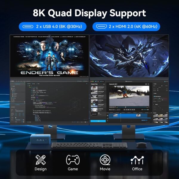 81QQvmLOguL._AC_SL1500_.jpg GEEKOM Mini PC IT12(3-Year Quality Support),with 12th Gen Intel i5-12450H Mini Computers,16GB RAM/512GB NVMe PCIe Gen 4 SSD Windows 11 Pro Desktop PC,USB 4.0/2.5G LAN/8K,for Business|Office|Home