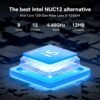 81aTrOjy4aL._AC_SL1500_.jpg GEEKOM Mini PC IT12(3-Year Quality Support),with 12th Gen Intel i5-12450H Mini Computers,16GB RAM/512GB NVMe PCIe Gen 4 SSD Windows 11 Pro Desktop PC,USB 4.0/2.5G LAN/8K,for Business|Office|Home