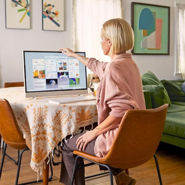 HP Envy Move 23.8 inch All-in-One PC, QHD Display, 13th Generation Intel Core i3-1315U, 8 GB RAM, 512 GB SSD, Intel UHD Graphics, Windows 11 Home, 24-cs0040 (2023)