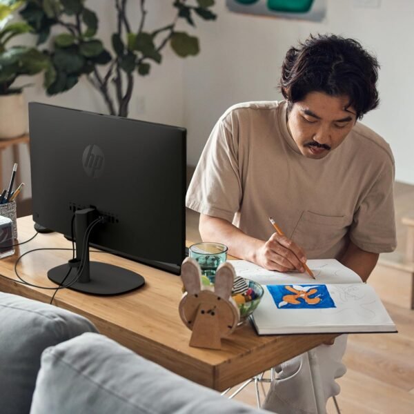 81q8MQj0dNL._AC_SL1500_.jpg HP 21.45 inch All-in-One Desktop PC, FHD Display, Intel Processor N100, 8 GB RAM, 256 GB SSD, Intel UHD Graphics, Windows 11 Home, Jet Black, 22-dg0220 (2025)