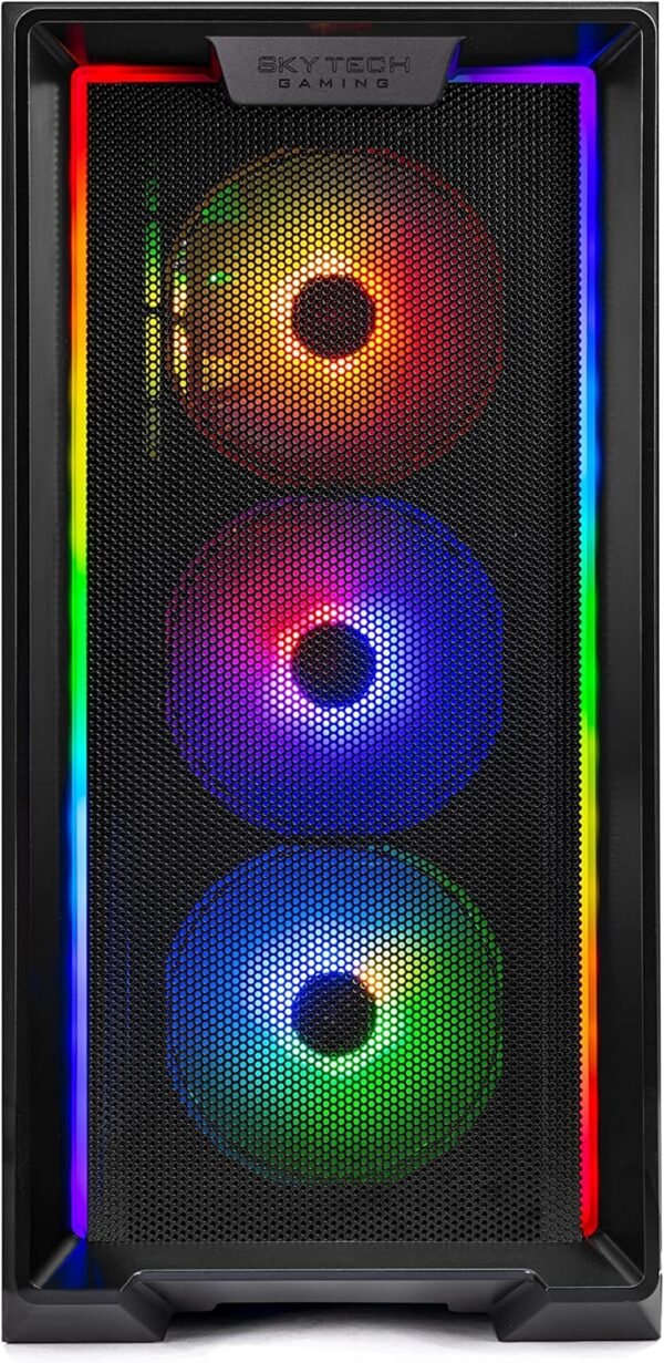 91RUIjewSyL._AC_SL1500_.jpg Skytech Gaming Nebula Gaming PC Desktop – AMD Ryzen 5 3600 3.6 GHz, NVIDIA GTX 1650, 500GB NVME SSD, 16GB DDR4 RAM 3200, 600W Gold PSU, 11AC Wi-Fi, Windows 11 Home 64-bit,Black