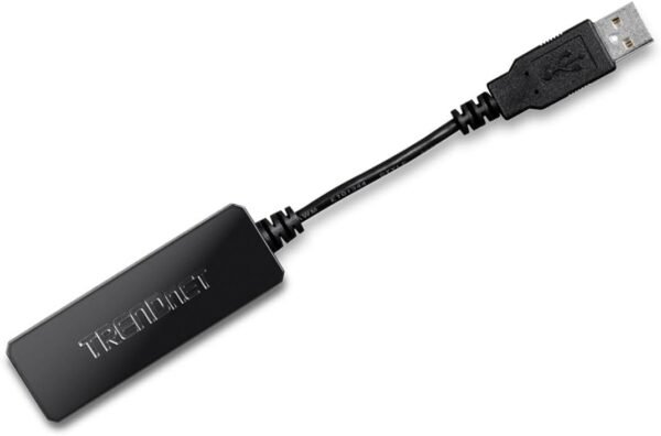 TRENDnet USB 2.0 to Fast Ethernet Adapter, Supports Windows and Mac OS, ASIX AX88772A Chipset, Backwards Compatible with USB 1.0 and 1.0, Full Duplex 200 Mbps Ethernet Speeds, Black, TU2-ET100