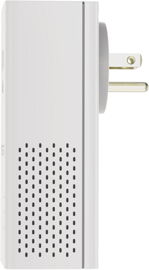 51BfwH-ntPL._AC_SL1350_.jpg NETGEAR Powerline Adapter Kit, 1200 Mbps Wall-Plug, 1.2 Gigabit Ethernet Ports with Passthrough + Extra Outlet (PLP1200-100PAS)