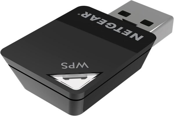 51DDP7WjvIS._AC_SL1350_.jpg NETGEAR WiFi 5 USB 2.0 Mini Adapter (A6100) – AC600 Dual-Band Wireless Speed (Up to 600 Mbps), Works with Any WiFi 5 Router – for Windows PC